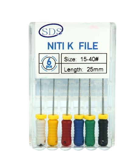 K FILES NITI ALLOY